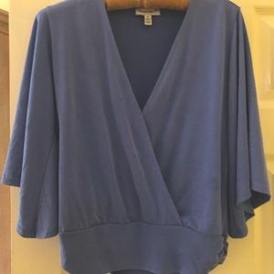 Veronica M Stretch Banded Kimono Top